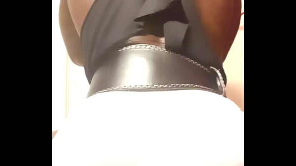 Xxl black muscle butt vibrating sex toy tease leads to verbal cum 