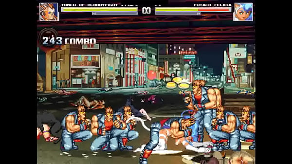 Cat girl gets fucked in group sex 