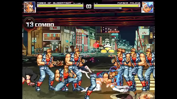 Cat girl gets fucked in group sex 