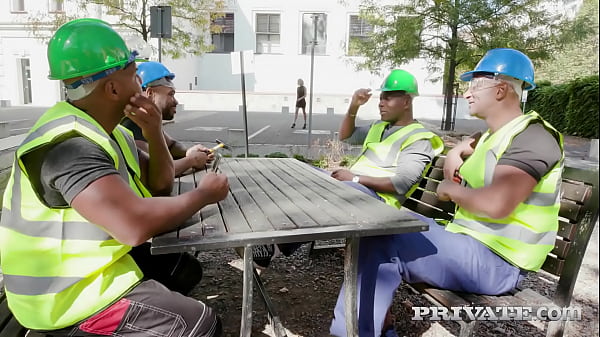 Blonde_Nympho_Takes on_Black Studs