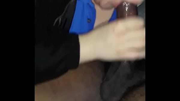 Chunky white gal sucking a black meatstick 