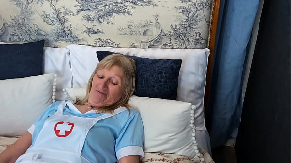 White Hot Naughty Mature UK Lesbian Nurse's Bettie Hayward & Carol Cassidy star in White Hot Lesbian Nurses (Free Shortened Edit) 