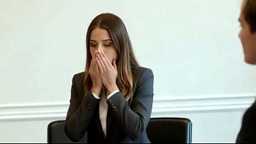 THE SPANKING OF THE EXECUTIVE ANNIE. PADDLING. AI GENERATED 