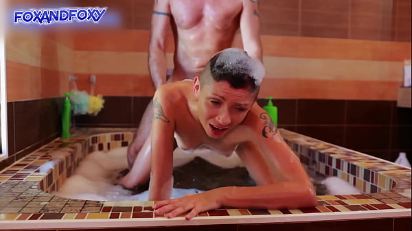 Play MP4 - Husband cheats on wife with naughty girl in the bathroom&period; Hard anal till cum on face