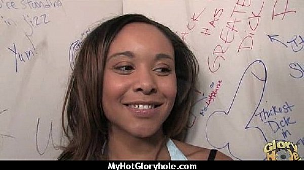 Horny Lady Enjoys Gloryhole Cocksucking Interracial 29 