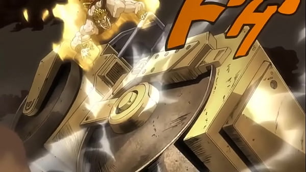 Jotaro socando o grosso