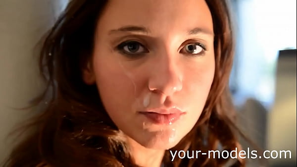 Great blowjob from a beautiful brunette 