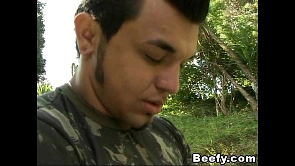 Play MP4 - Military Muscled Gays Likes Outdoor Dick To Anal Sex