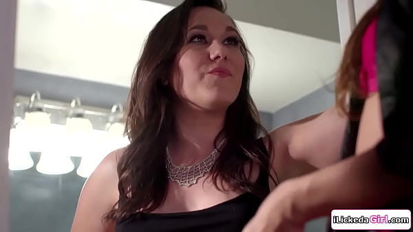 Sinn sage educates her stepdaughter alex de la flor about sex toys specially strap fact the stepmom is showing the petite teen how it is used