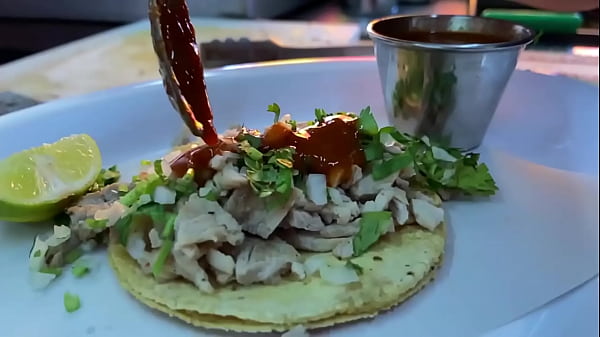 Tremendo bistec que me voy a tragar 