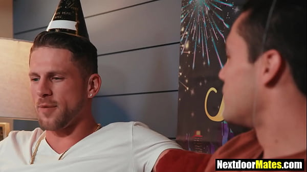 His friend fucked him bareback on NYE 