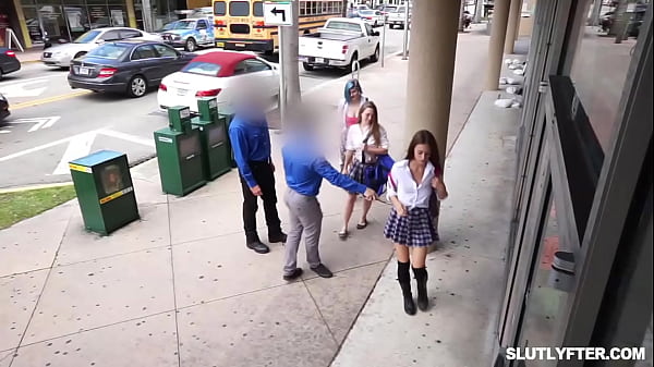 Play MP4 - Shoplifter Zerella Skies is busted and gets caught red handed by officer Billy Boston