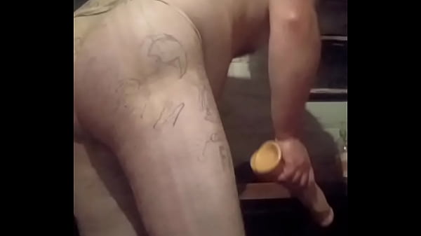 This white slut_with a tattooed_huge asscan only cum from the biggest cock stretching her anal