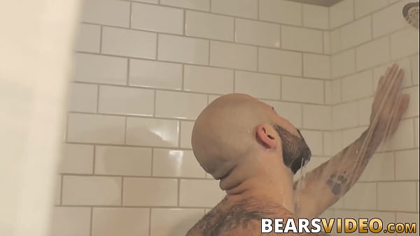 Play MP4 - Atlas Grant shows off that bear body and tugs on his dick