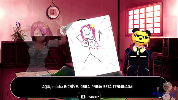 Deep space waifu primeira garota