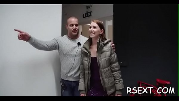 Babe gets mouth drilled 