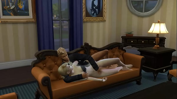 Blonde Petite Slut Neighbor Invited Overto Watch Movie_Rough Sex