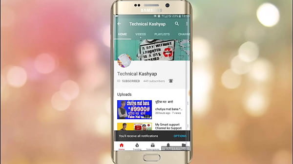Technical kashyap ka channel ko subscribe karo