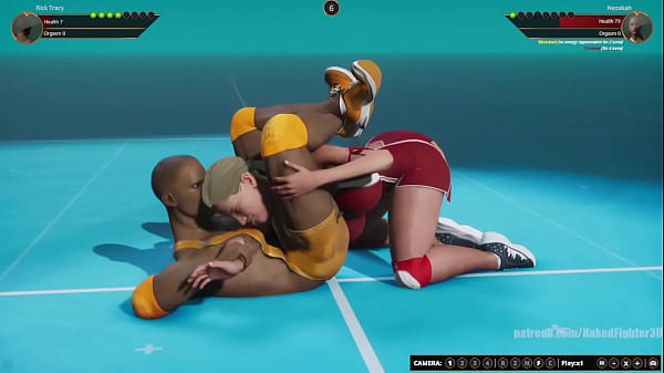 Rick Tracy VS Nezakah Naked Fighter 3D