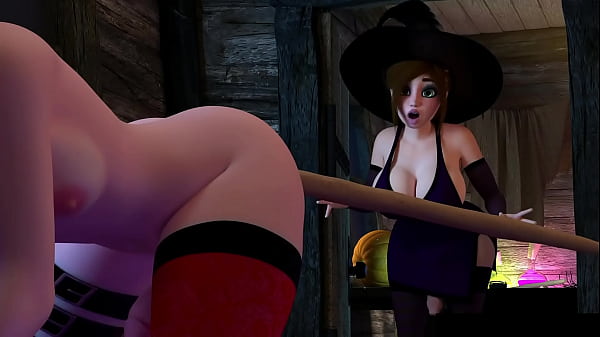 Futaween - Futanari Witches Play Jokes And Have Sex! Massive Cumshot! Biggest Cumshot Ever!!! Bonus Music Video! thumbnail