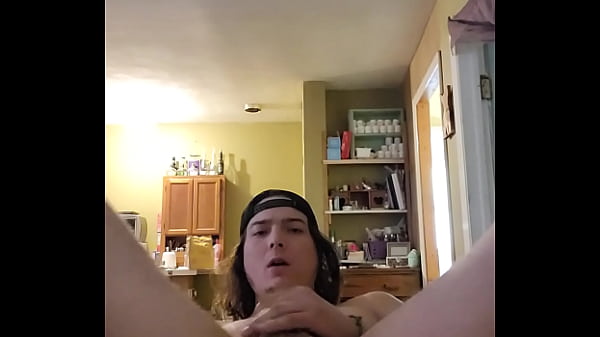 Surfer Style Jock Finishes Riding Dildo thumbnail