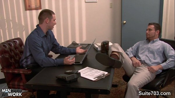 Play MP4 - Gorgeous gay gets ass banged in the office