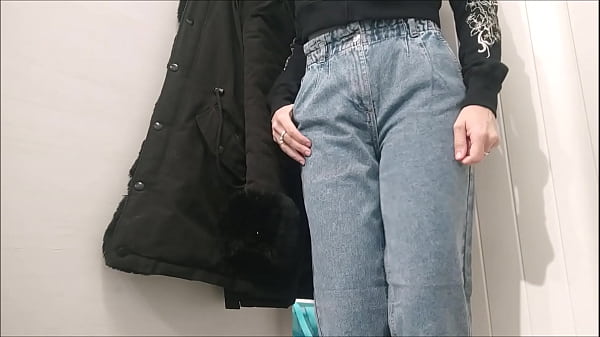 shopping time see how is this dress_on me spy me in_a fitting room