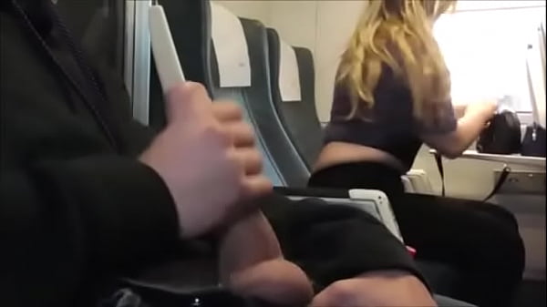 Public blowjob bya girl_in a train