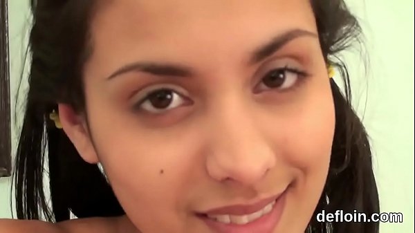 Defloration of sweet teenwet twat and pleasuring