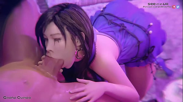 Tifa Deepthroat Blowjob