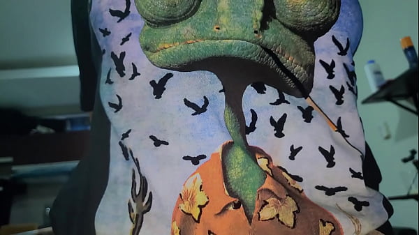 Tina The Dog Likes To Comb Her Hair While She Fucks With Her Assistant thumbnail