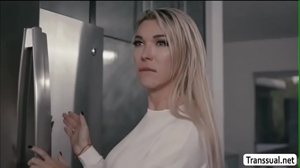 Hot Ladyboy Aubrey Kate punish her cheating husbands butthole 