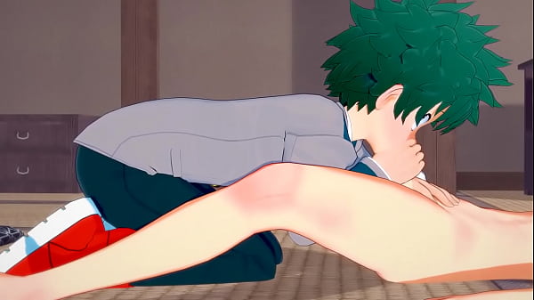 Play MP4 - My Hero Academia Yaoi - Deku x Shouto Handjob and Blowjob - Sissy crossdress Japanese Asian Manga Anime Game Porn Gay
