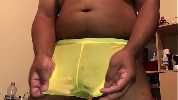 Play MP4 - Jerking my Black veiny  cock&period;