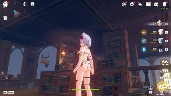 王何惜 or hexi a genshin modder Noelle lewds