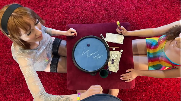 Hot Petite Tight Pussy Fit Slim Brunette BabeAlice and her Sexy Redhead BFF_plays a_Dice Challenge