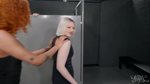 Play MP4 - Rubi Maxim Sees Jayden Marcos Sneaking His Head To Watch Her And Her Friend In The Wash Room - Trans Angels