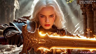 Nonton Epic Warhammer 40k. Sex After The Battle, And A Pussy Of Cum. (ai-generated Video) thumbnail