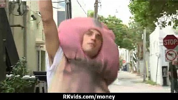 Sexy wild chick gets paid to fuck 22 