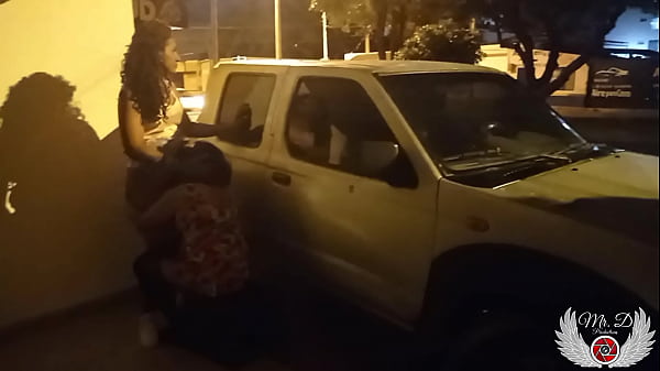 Play MP4 - Risky shemale exhibitionism&colon; Two Ladyboy having sex outdoors on the public street