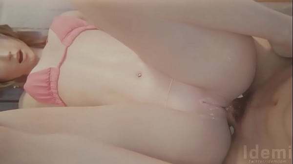 Aerith having funat the_pool