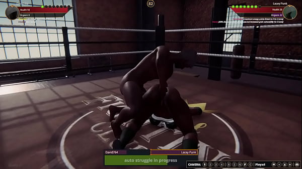 Lacey Punk VS David764 NakedFighter3D