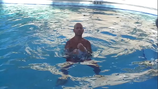 SHADOW BOXING IN THEPOOL