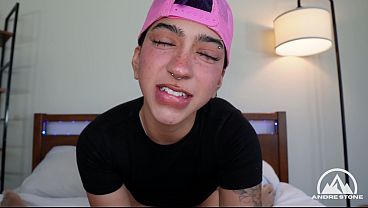 Trans Boy Rocki Takes Huge Cock In Tight Ass Til Creampie 
