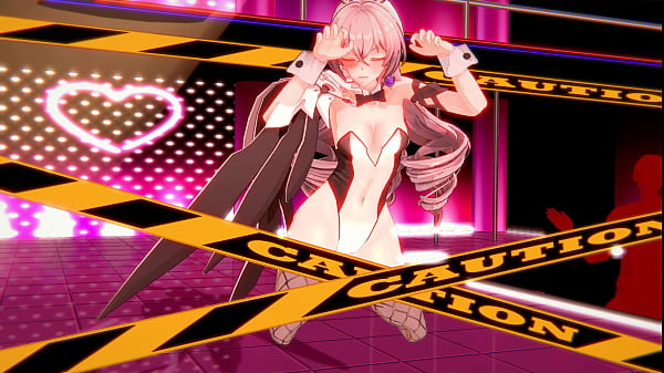 Bronya rand from honkai star rail but its rabbit hole and made in koikatsu studio