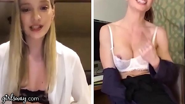 GIRLSWAY Kenna James And Her_Boss Masturbate RemotelyDuring The Quarantine