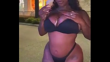 Ice cream dripping on my breast 