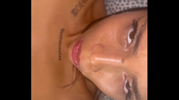 The tight anal hole of the latin fairy gives pleasure to both of us