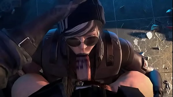 A teammate helps ya cool off after a intense match in r6 