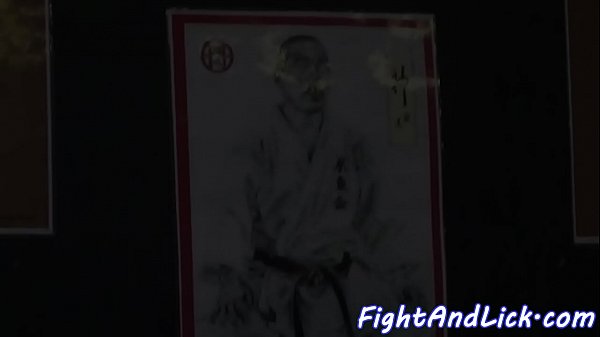 Nonton Bigtit Asian Wrestles And Licks Eurobabe thumbnail